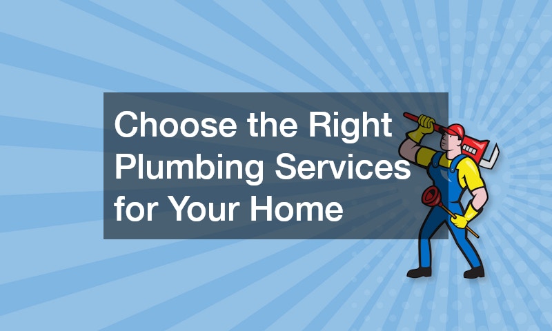 Choose the Right Plumbing Services for Your Home