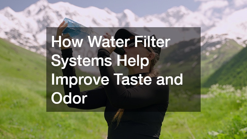 How Water Filter Systems Help Improve Taste and Odor
